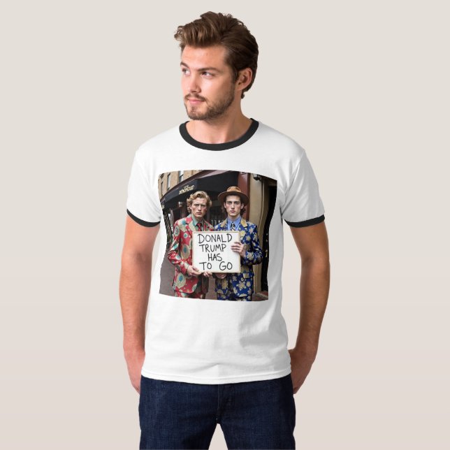 Schützen Sie Diversity in Trump T-Shirt (Vorne ganz)