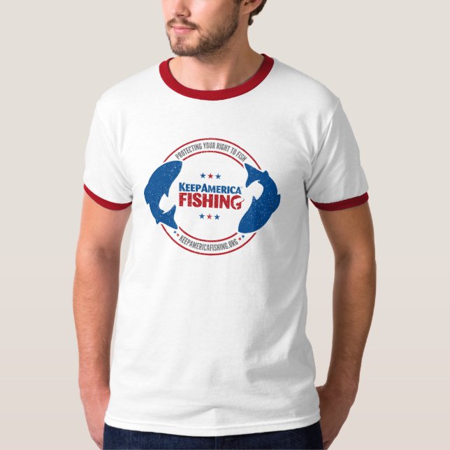 Schützen Sie Ihr Recht zu fischen! T-Shirt (Vorderseite)