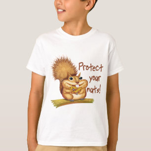 Schützen Sie Ihre Nüsse T-Shirt