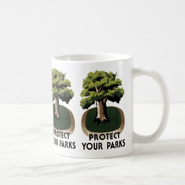 Schützen Sie Ihre Parks Tasse (Rechts)
