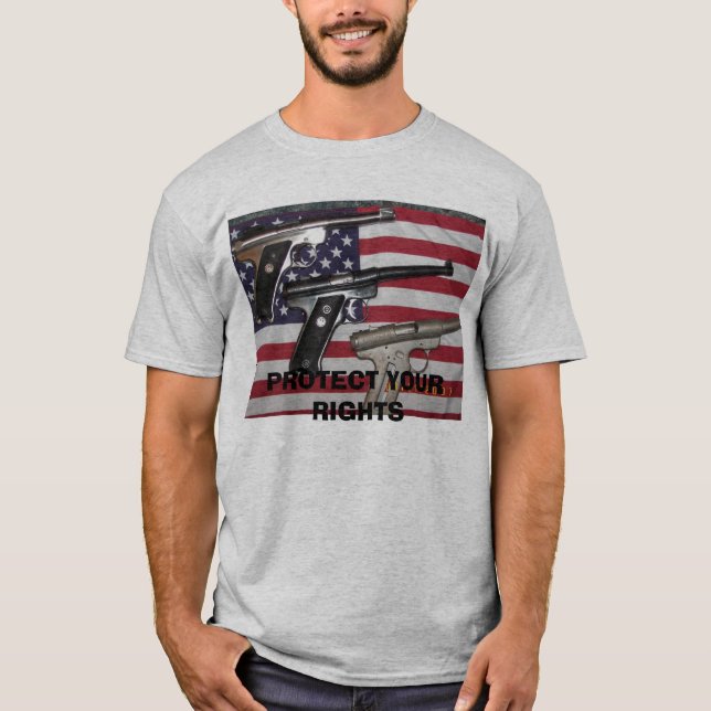 SCHÜTZEN SIE IHRE RECHTE T-Shirt (Vorderseite)