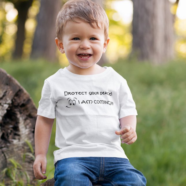 Schützen Sie Ihren Frieden! Ich komme! Spaß der El Baby T-shirt (Von Creator hochgeladen)