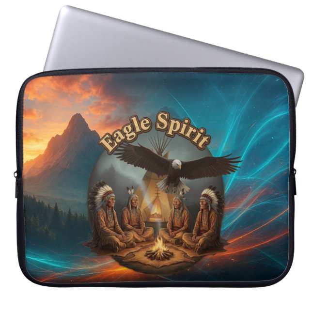 Schützen Sie Ihren Laptop mit "Eagle Spiri" Laptopschutzhülle (Vorderseite)