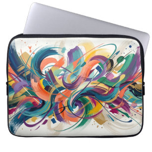 Schützen Sie Ihren Laptop mit Kunst und Stil Laptopschutzhülle