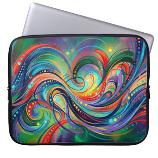 Schützen Sie Ihren Laptop mit Kunst und Stil Laptopschutzhülle