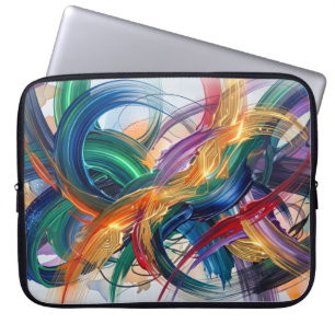Schützen Sie Ihren Laptop mit Kunst und Stil Laptopschutzhülle
