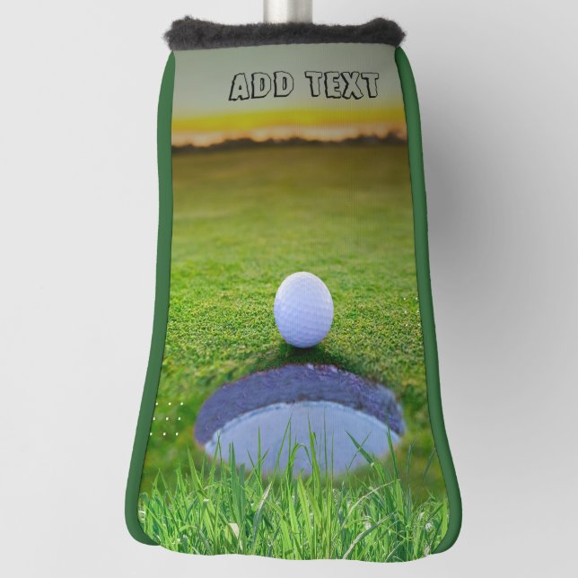 Schützen Sie Ihren Putter mit unserem stilvollen Golf Headcover (Rotieren 90)