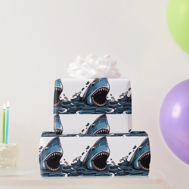 SCHÜTZEN SIE JEGLICHE ANFÄLLE GESCHENKPAPIER (Partygeschenke)