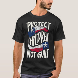Schützen Sie Kinder, die Texas nicht stark unterst T-Shirt
