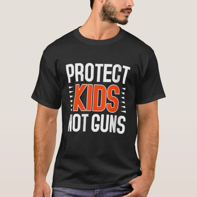 Schützen Sie Kinder, ohne genug Waffen zur Gewalt  T-Shirt (Vorderseite)
