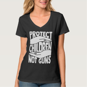 Schützen Sie Kinder, ohne genug Waffen zur Gewalt T-Shirt