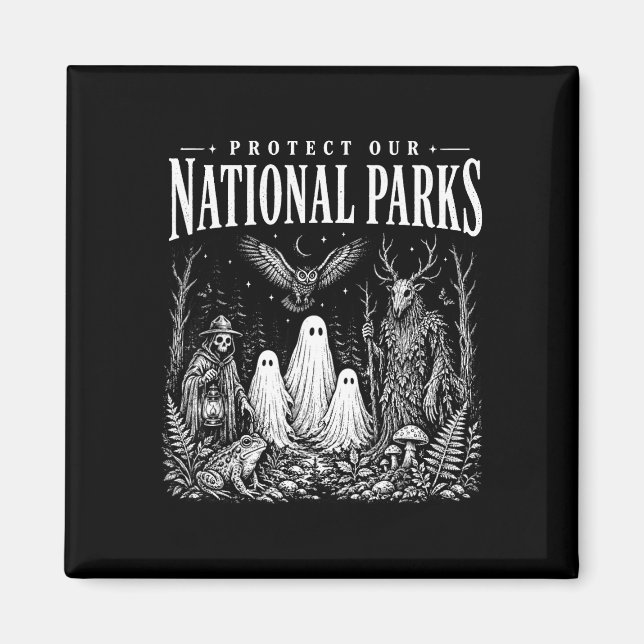 Schützen Sie Nationalparks oder suchen Sie Ihren H Magnet (Vorne)