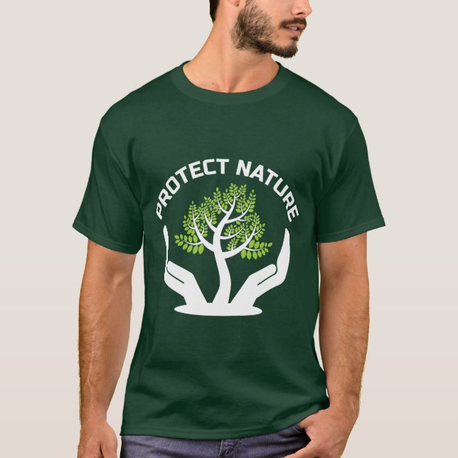 Schützen Sie Natur T-Shirt (Vorderseite)