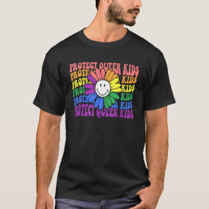 Schützen Sie Quee Kids Rainbow LGBT Prilag Say Gay T-Shirt