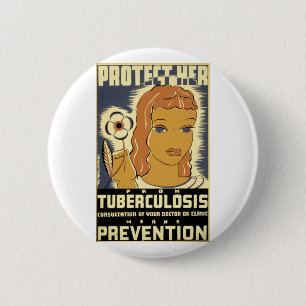 Schützen Sie sie vor Tuberkulose Button
