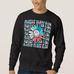 Schützen Sie Trans Kids LGBT Unterstützung Transge Sweatshirt