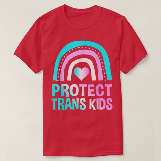 Schützen Sie Trans Kids Shirt Support Kleidung Sto (Design vorne)