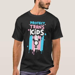 Schützen Sie Trans Kids Transgender Flag Prix LGB T-Shirt