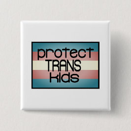 Schützen Sie Transkinder Button