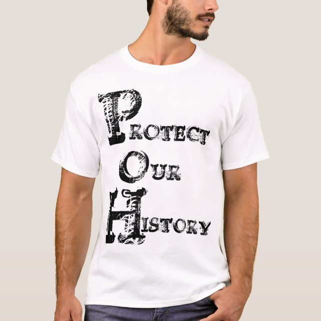 SCHÜTZEN SIE UNSERE GESCHICHTE T-Shirt (Vorderseite)