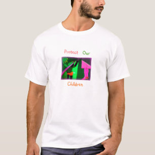 "Schützen Sie unsere Kinder " T-Shirt