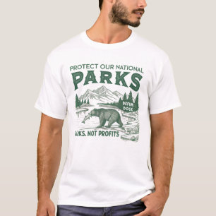 Schützen Sie unsere nationalen Parks entschädigen  T-Shirt