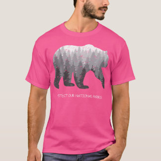 Schützen Sie unsere Nationalparks Alt-uns-Camping T-Shirt