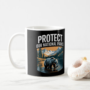 Schützen Sie unsere Nationalparks Kaffeetasse