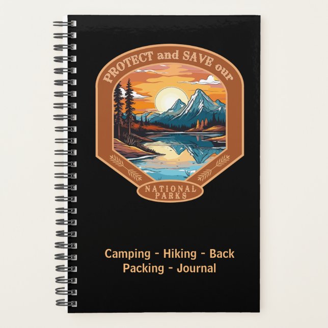 Schützen Sie unsere Nationalparks Planer (Vorderseite)