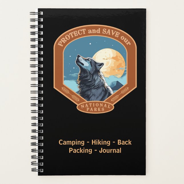 Schützen Sie unsere Nationalparks Planer (Vorderseite)