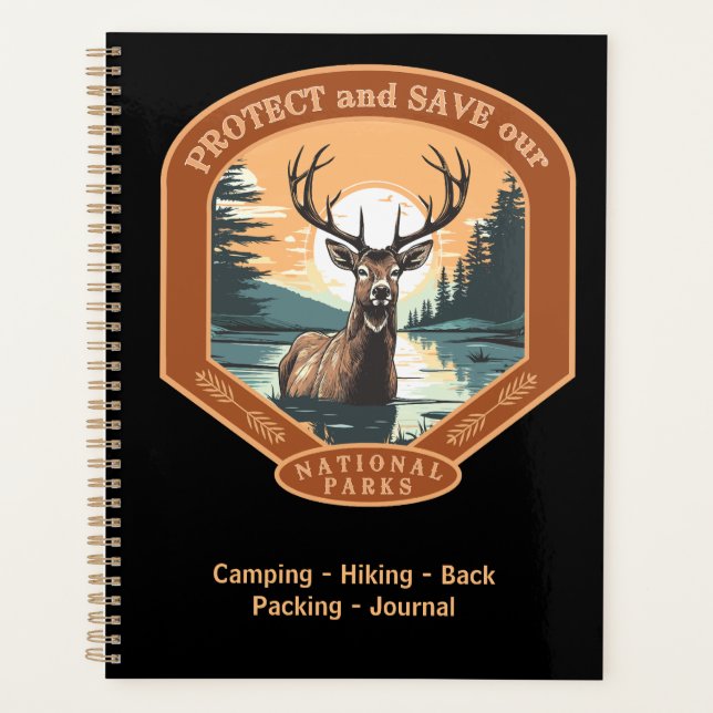 Schützen Sie unsere Nationalparks Planer (Vorderseite)