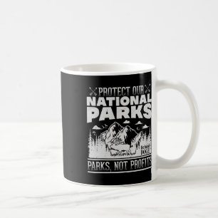 Schützen Sie unsere Nationalparks Wandern Natursch Kaffeetasse