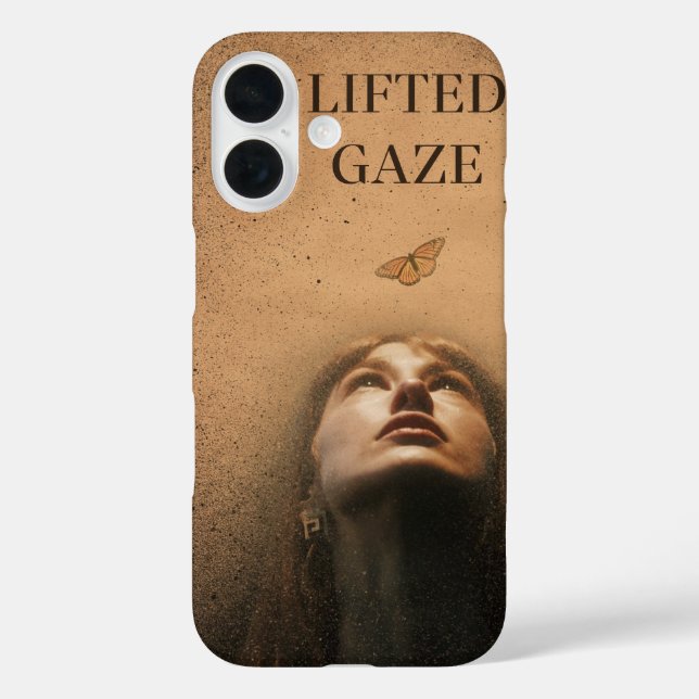 Schützen und perfekt: "Gehobener Blick" iPhone 16  Case-Mate iPhone Hülle (Rückseite)