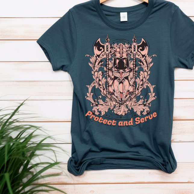 Schützen und Servieren von T - Shirt (Von Creator hochgeladen)