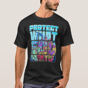 Schützen, was die von Gott geschaffenen Faith Cora T-Shirt