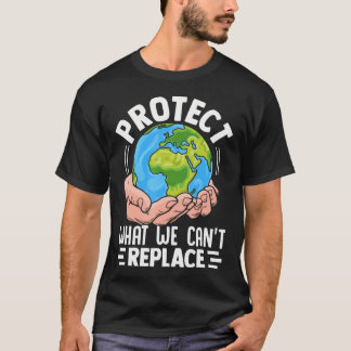 Schützen, was wir nicht ersetzen können  Klimabewu T-Shirt