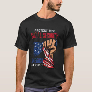 SCHÜTZEN WIR UNSERE SOZIALVERSICHERUNG u2013 AMERI T-Shirt