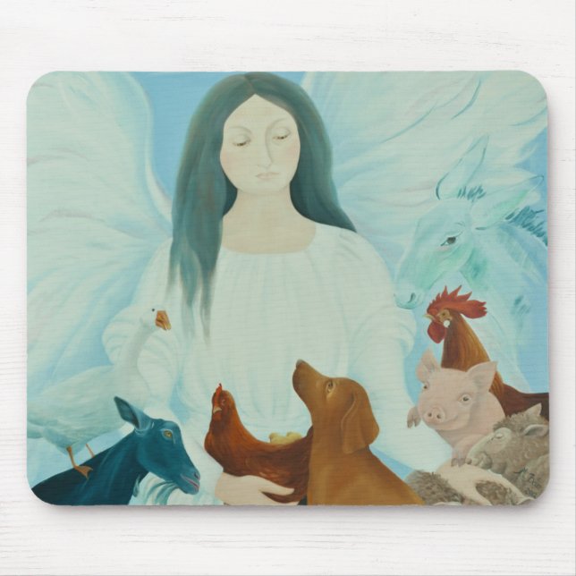 Schützender Engel 2012 Mousepad (Vorne)