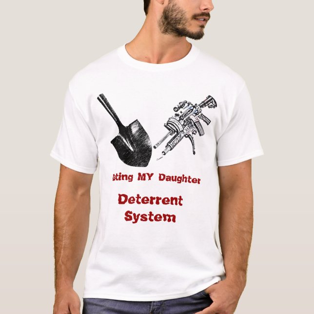 Schützender VATER T-Shirt (Vorderseite)