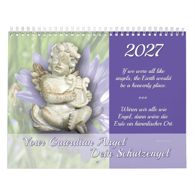 Schutzengel 2026 kalender (Titelbild)
