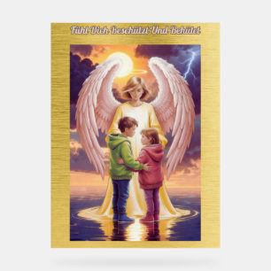 Schutzengel Acrylschild