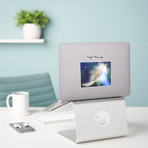 Schutzengel Feder Vinyl Aufkleber