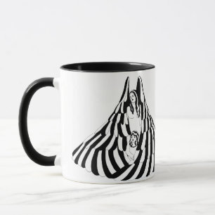 Schutzengel Frau mit kleinem Mädchen Kunst  Tasse