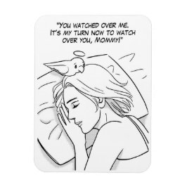 Schutzengel für Mama Magnet