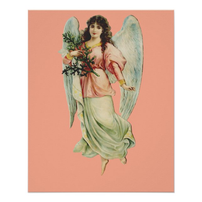 Schutzengel Göttliche Wachsamkeit & Gnade Kunst Poster (Vorderseite)