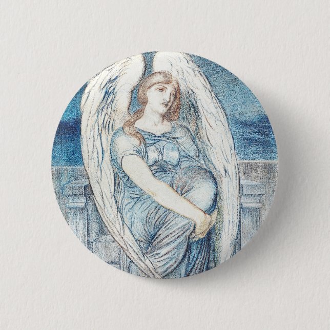 Schutzengel in der hebräischen Bibel Button (Vorderseite)