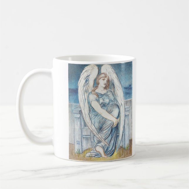 Schutzengel in der hebräischen Bibel Kaffeetasse (Links)