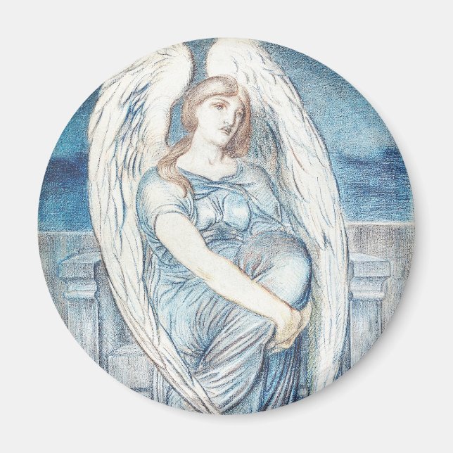 Schutzengel in der hebräischen Bibel Magnet (Vorne)