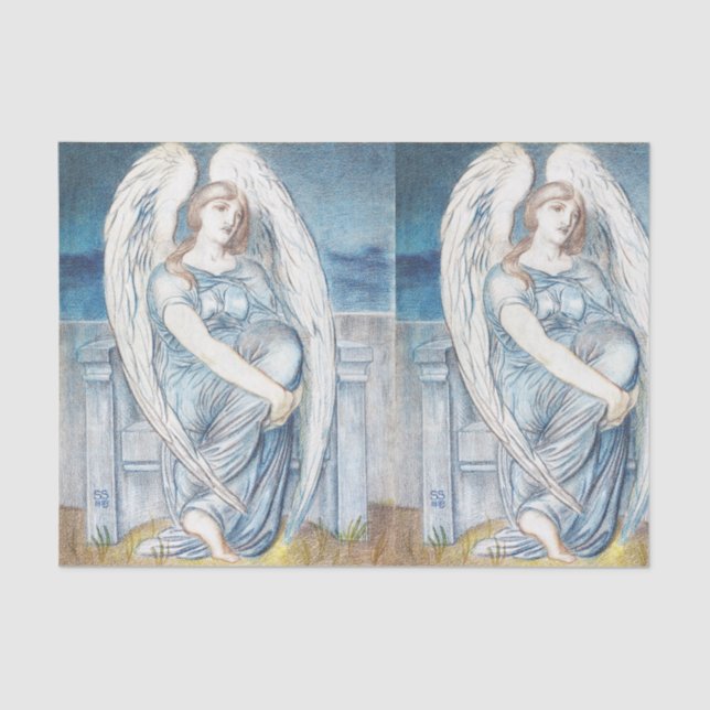 Schutzengel in der hebräischen Bibel Seidenpapier (Vorderseite)