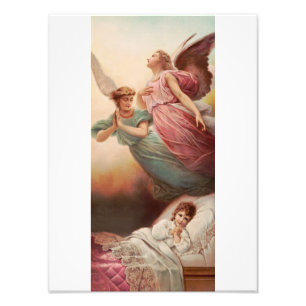 Schutzengel mit Kind Fotodruck